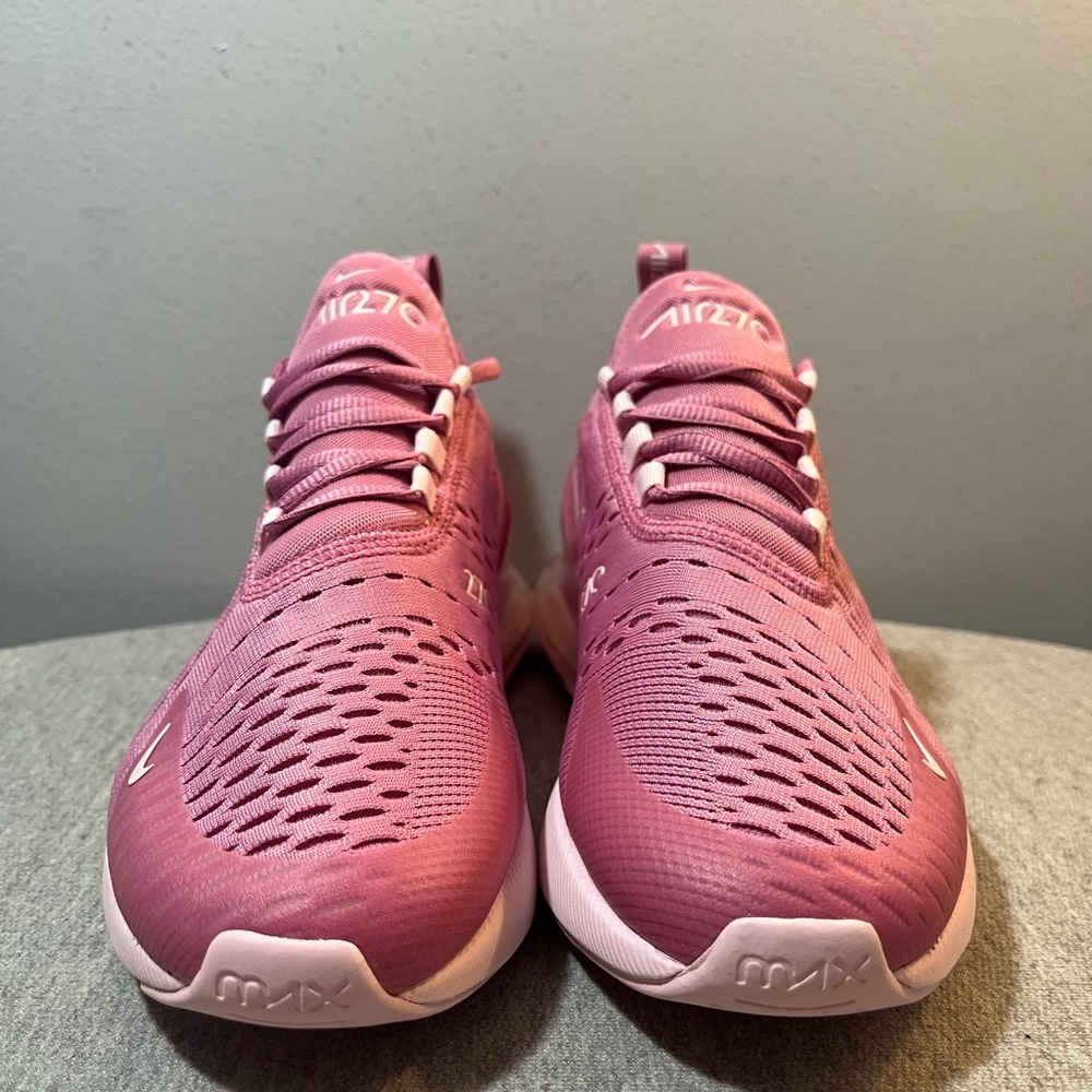 Nike Air Max 270 BG Flamingo Pink Pink Foam Size 6.5Y/ Women's Size 8 HQ1553-646 - Picture 2 of 11